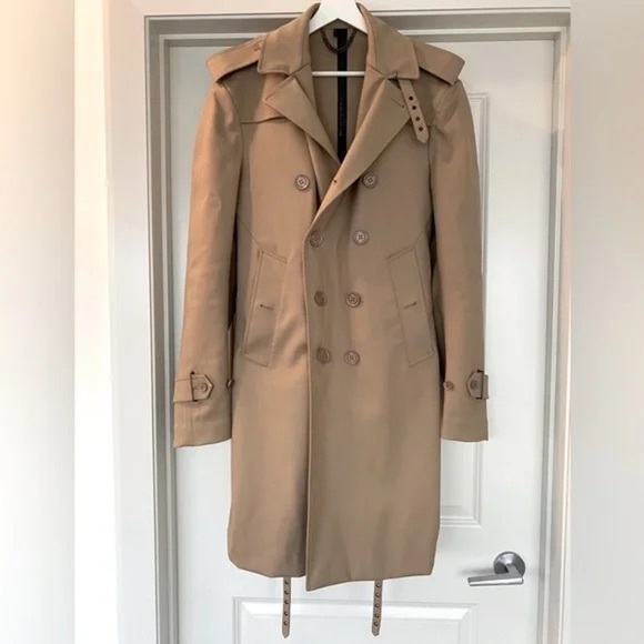 Burberry Prorsum Wool Trench Coat From 2011 Summer/Spring collection. - Picture 1 of 10